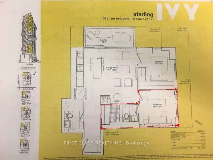 Photo 9 of Unit 806A, 65 Mutual Street, Toronto, Church-Yonge Corridor — HOMEH