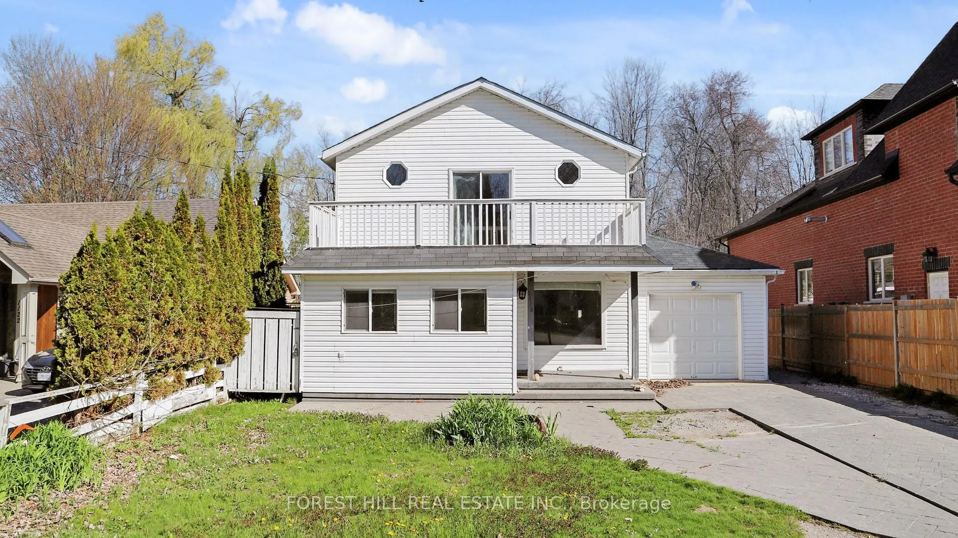 Front of 1118 Gilford Road