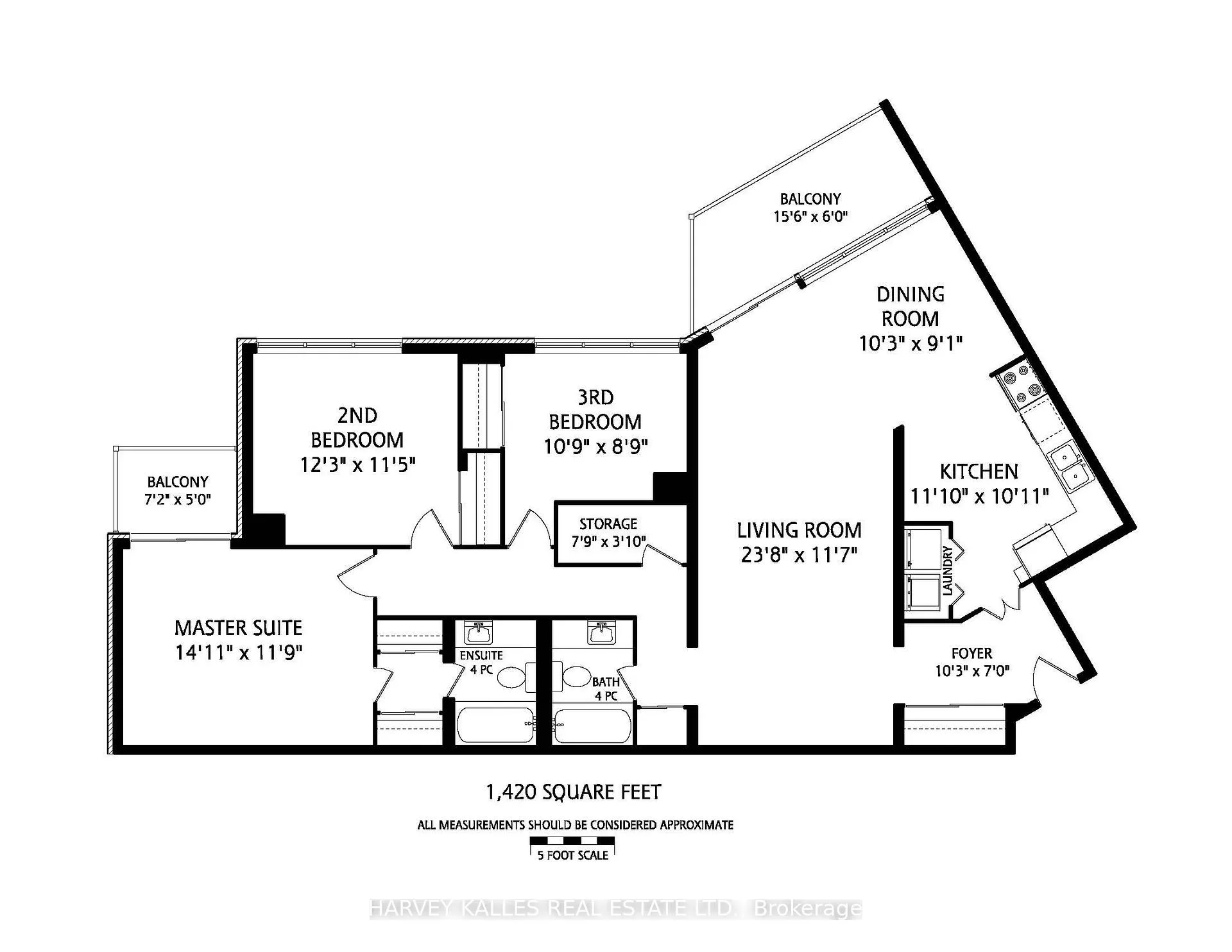 Photo 2 of Unit 704, 150 Neptune Drive, Toronto, Englemount-Lawrence — HOMEH