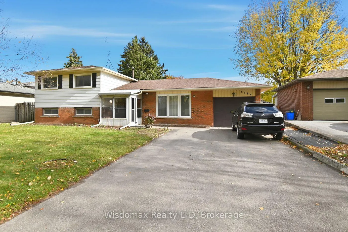 Front of 3384 Baker Crescent