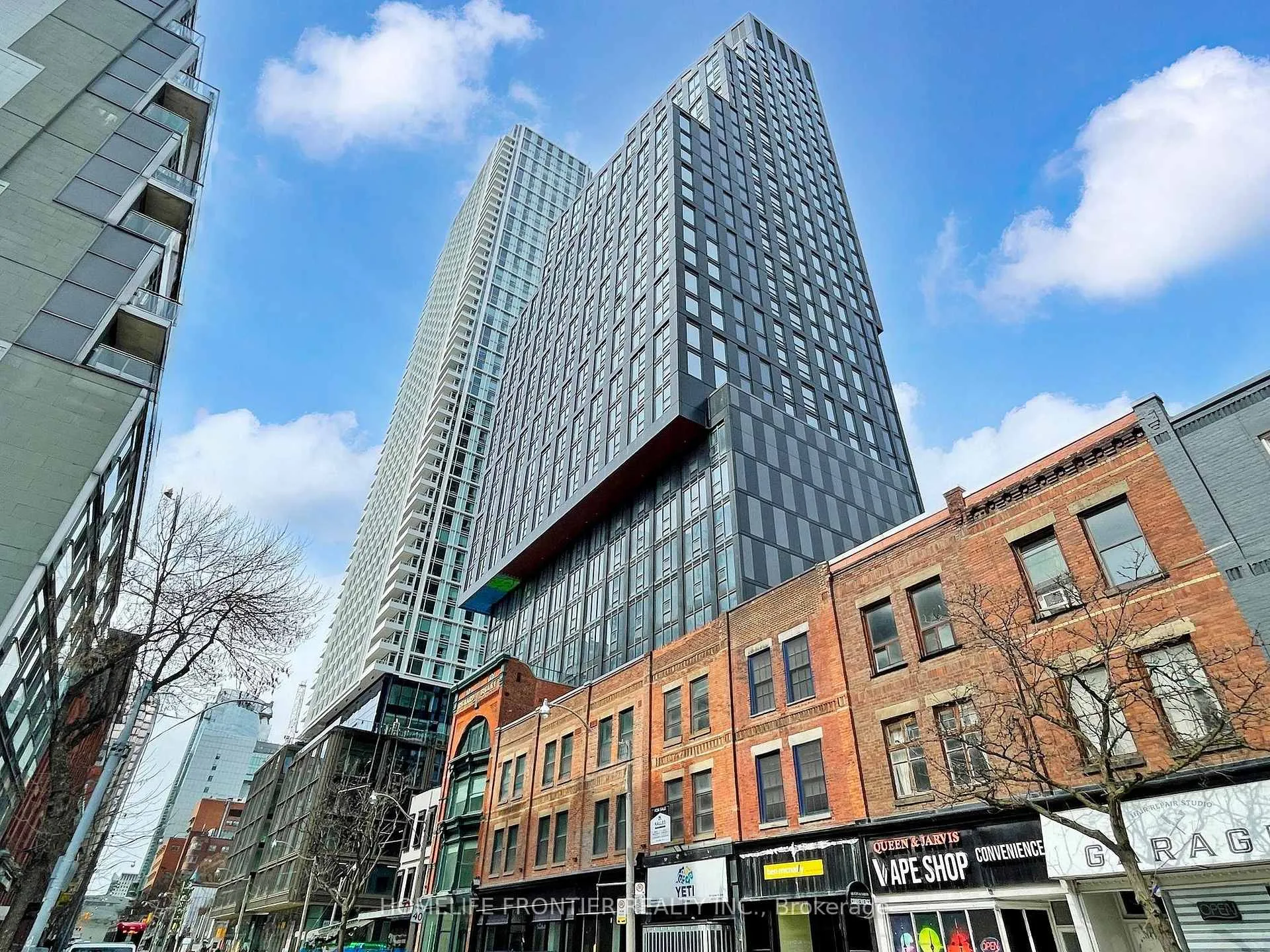 Front of Unit 1907, 100 Queen Street E