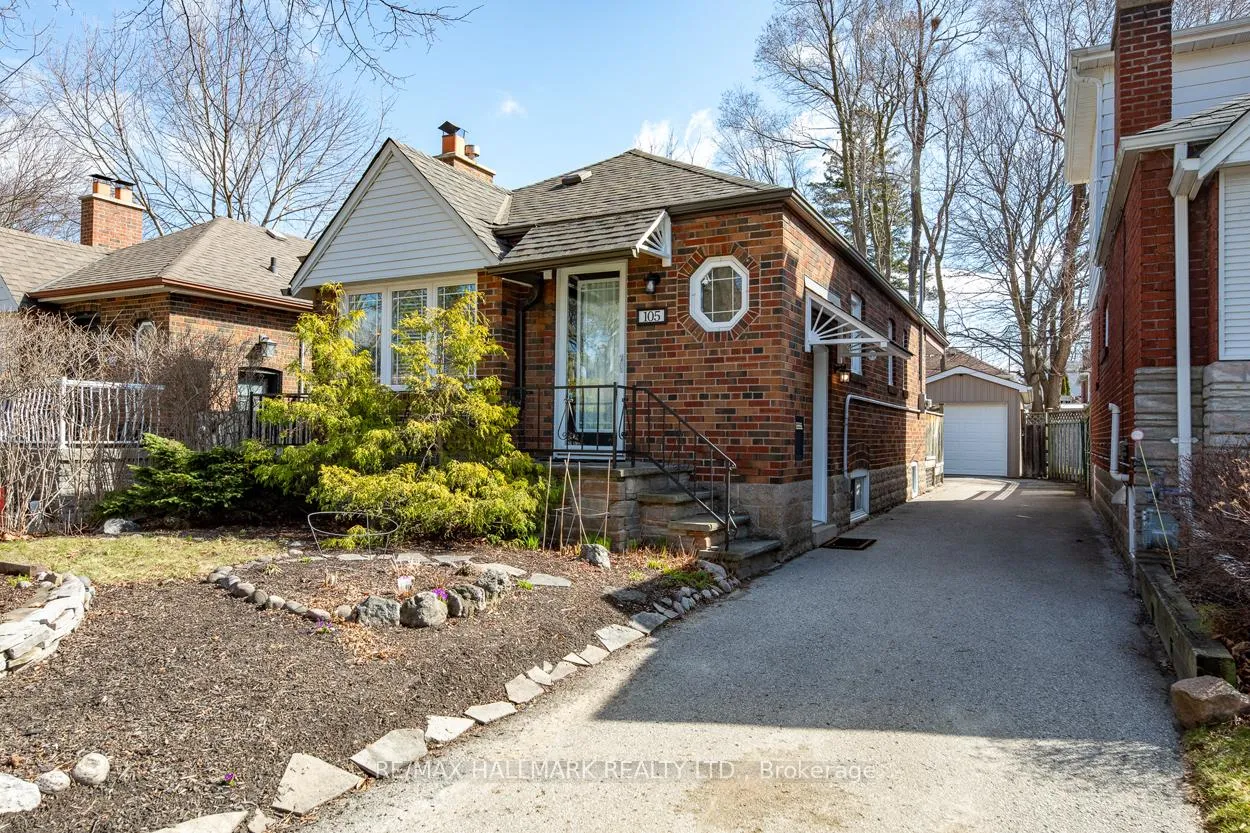 Front of 105 Dunington Drive