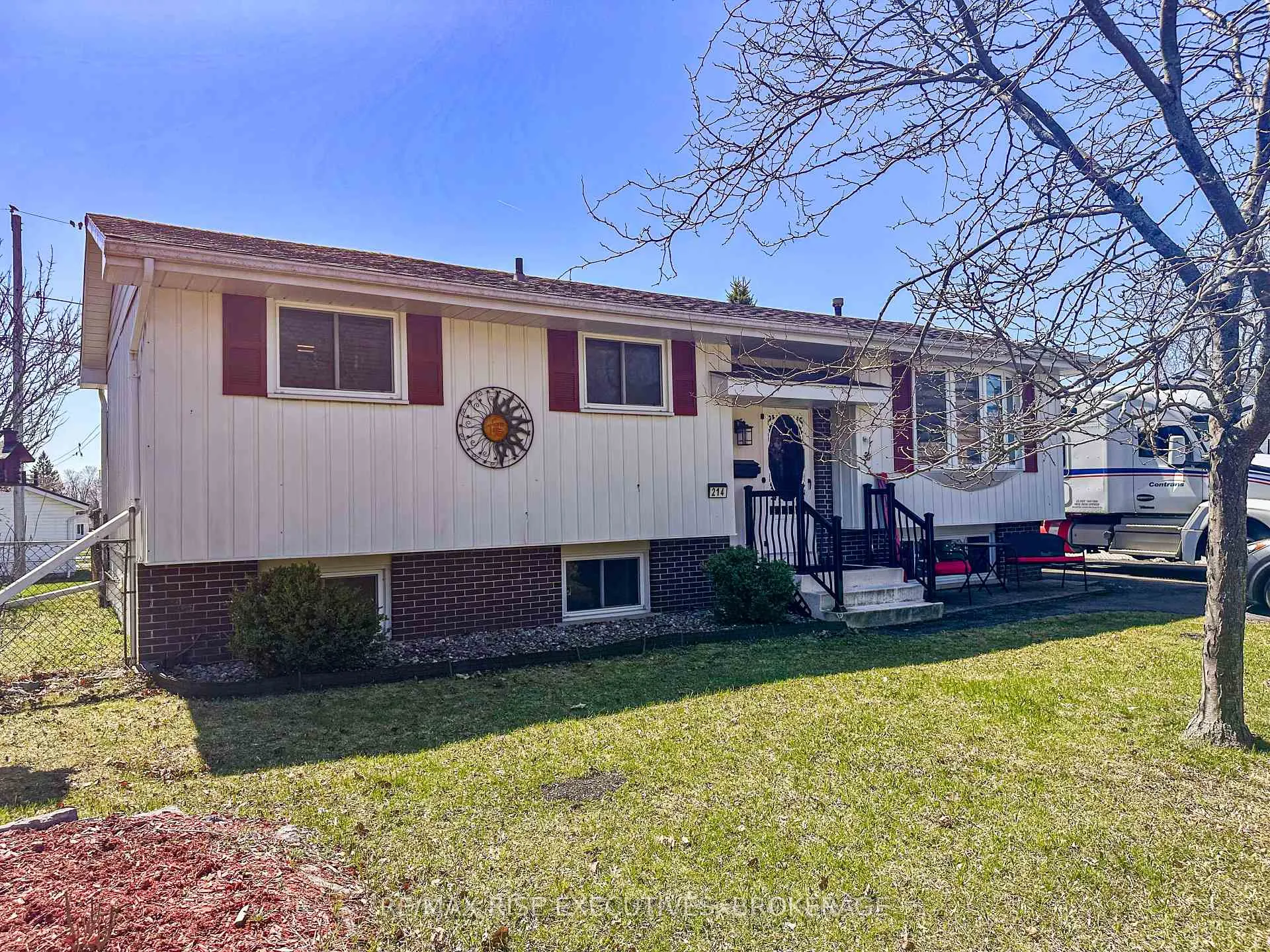 Front of 214 Amherst Drive