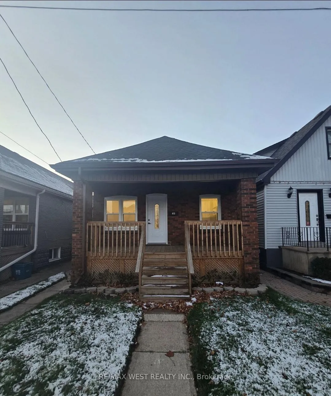 Front of 413 Paling Avenue