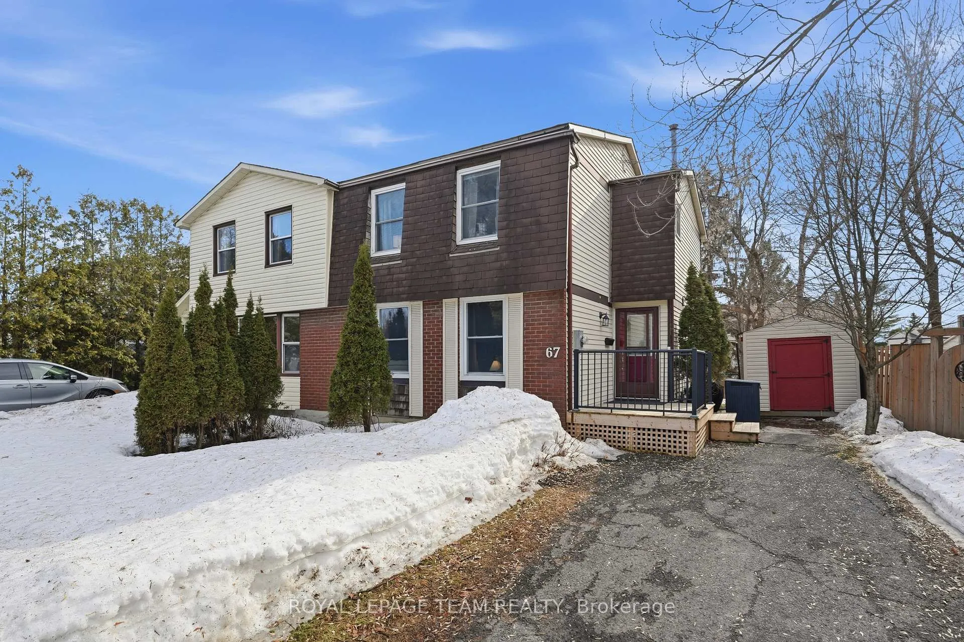 Front of 67 Castlefrank Road