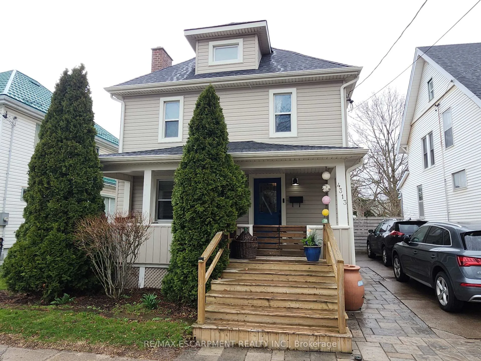 Front of 4313 Central Avenue