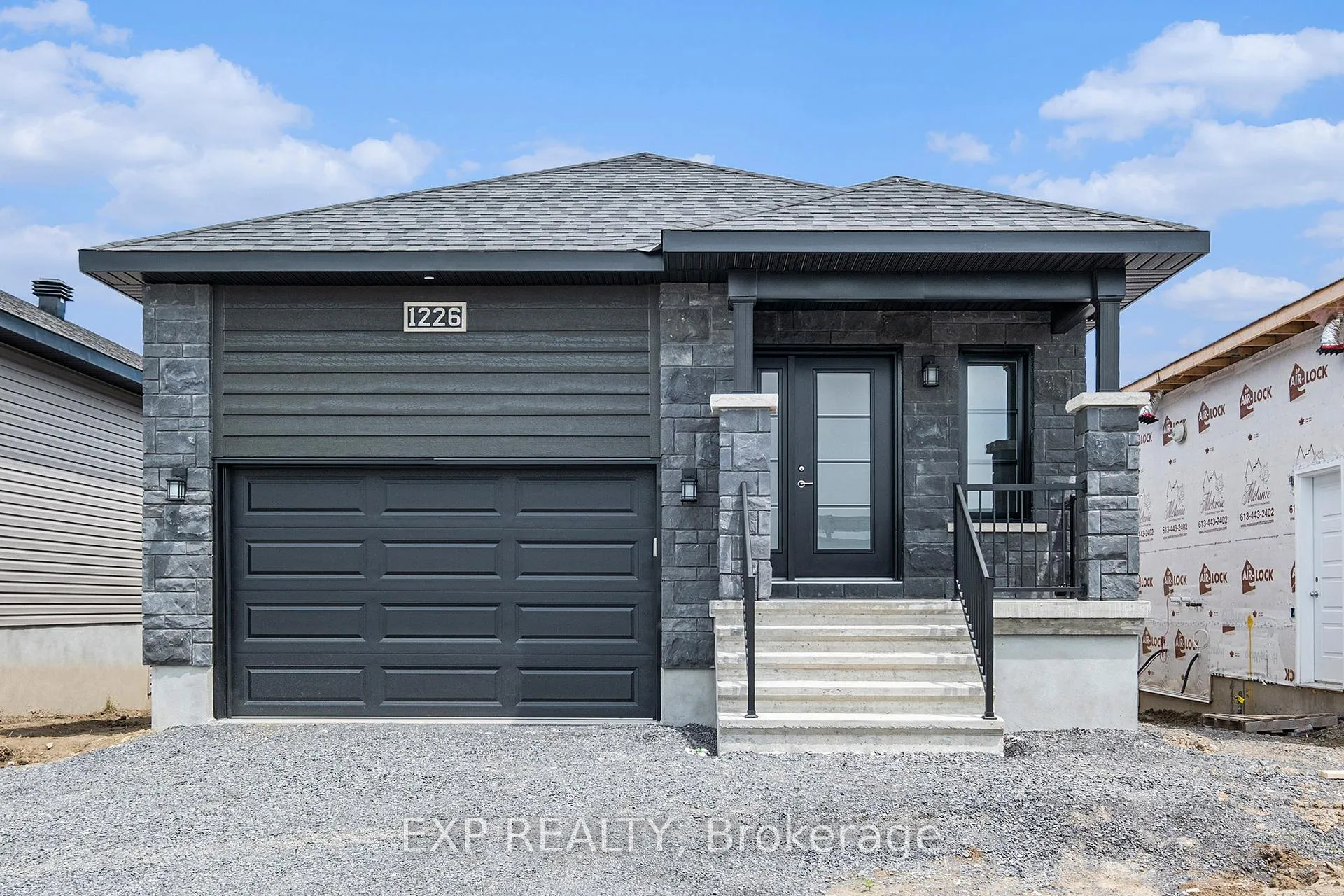 Front of Unit A, 1226 Montblanc Crescent