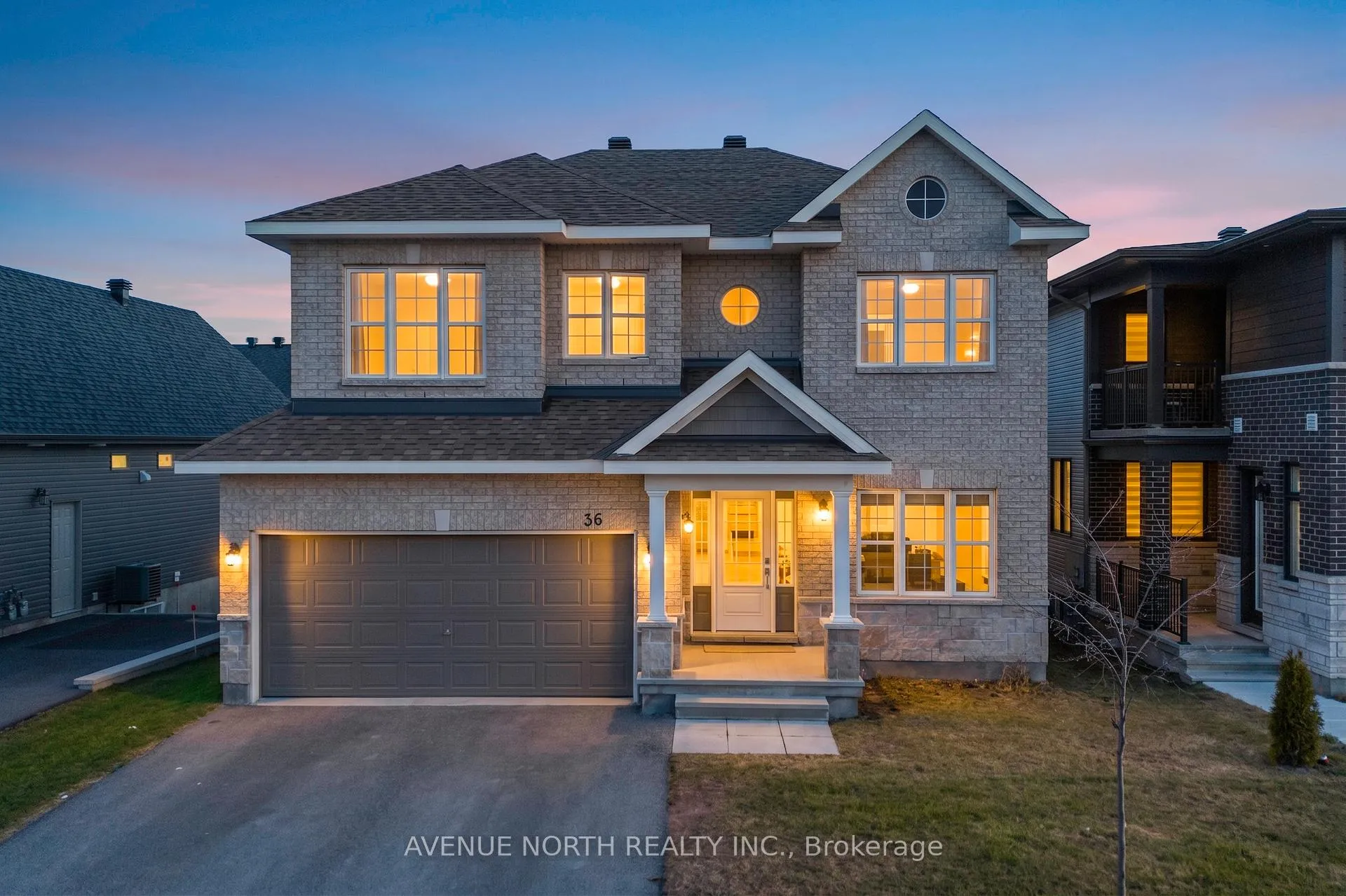 Front of 36 Dun Skipper Drive