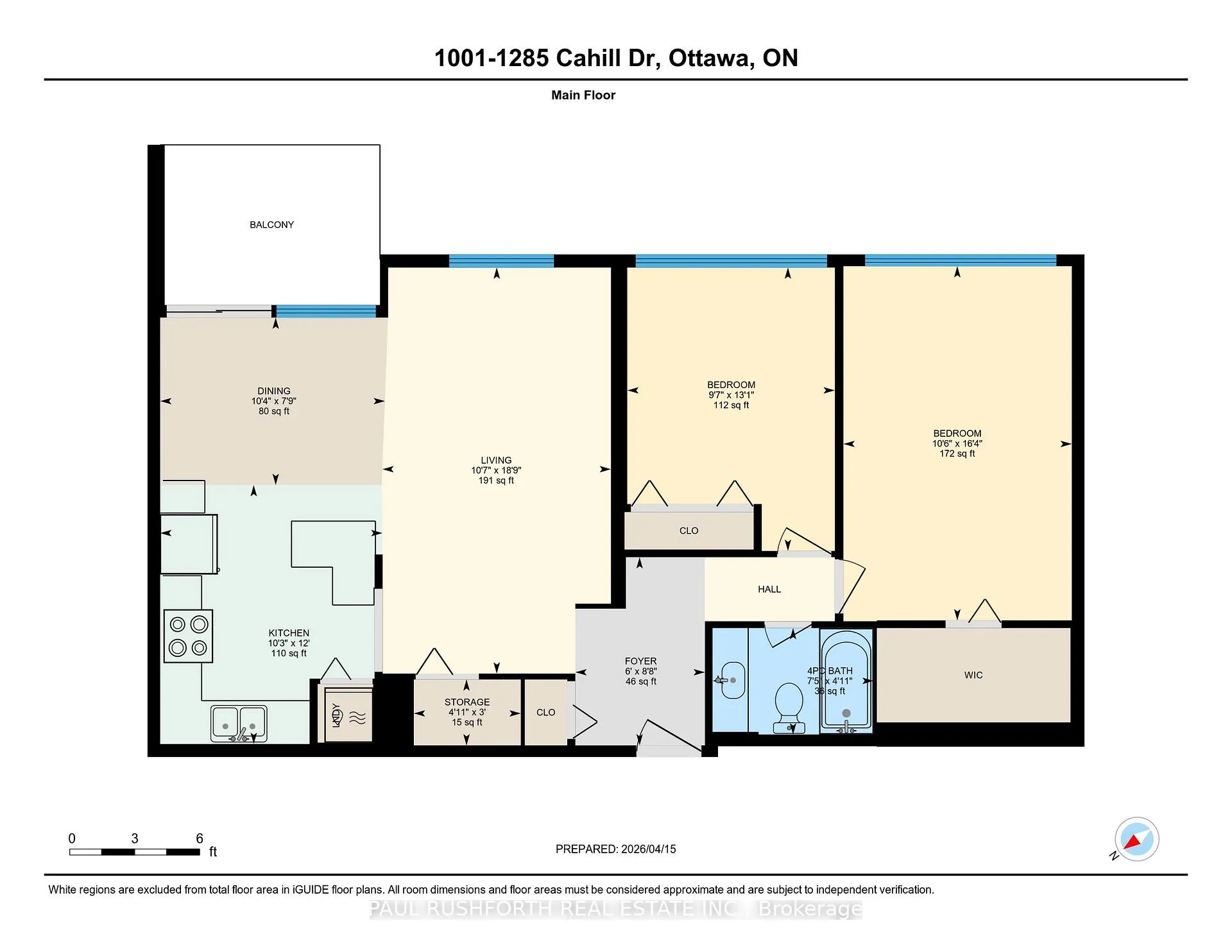 Photo 34 of Unit 1001, 1285 Cahill Drive, Ottawa, South Keys — HOMEH