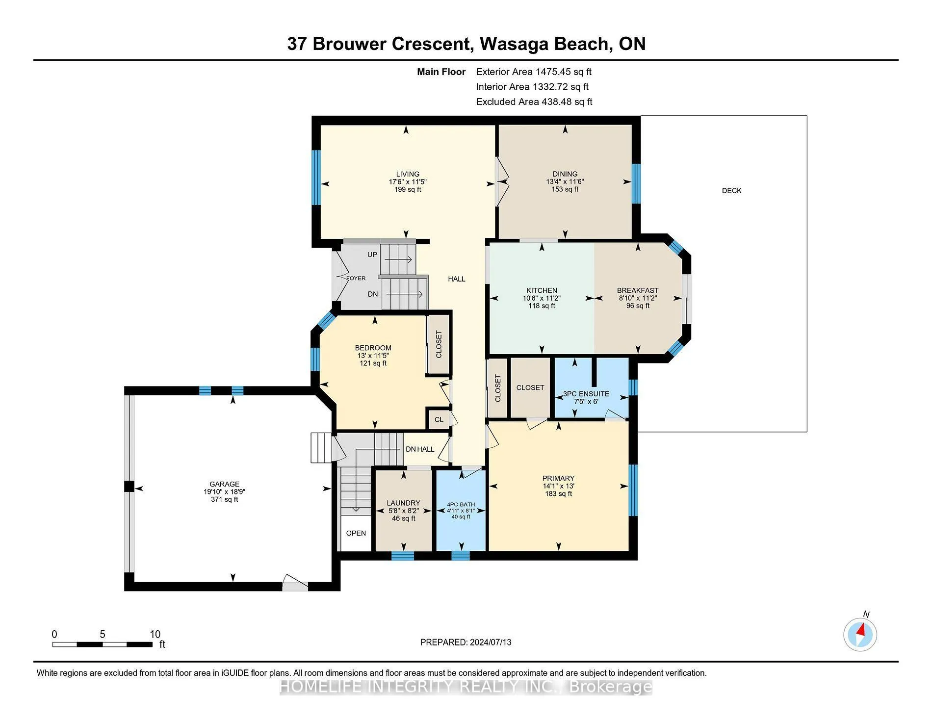 Photo 36 of 37 Brouwer Crescent, Wasaga Beach — HOMEH