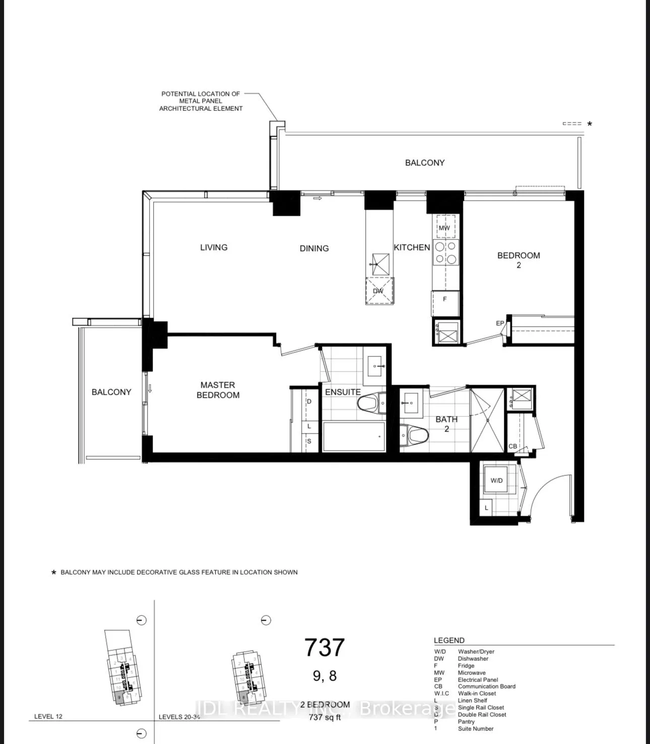 Front of Unit 1909, 8 Olympic Garden Drive