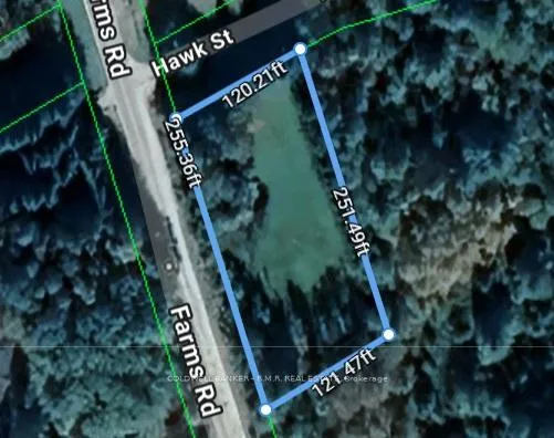 Front of PT LOT 7 Farms Road