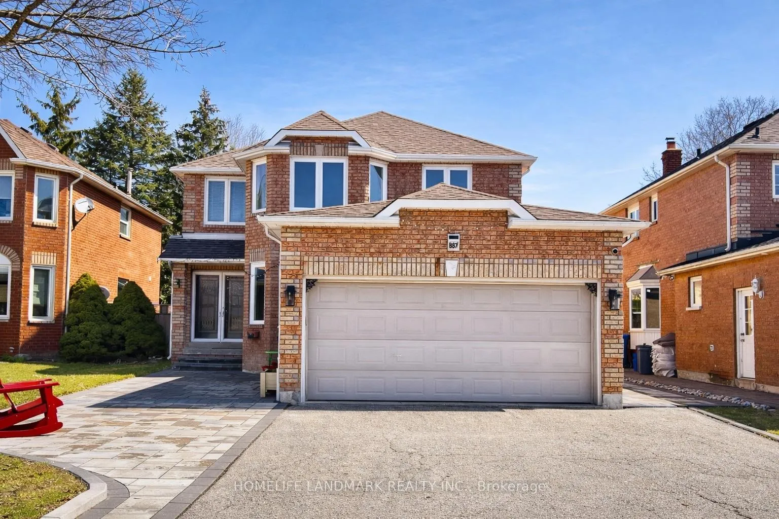 Front of 887 College Manor Drive