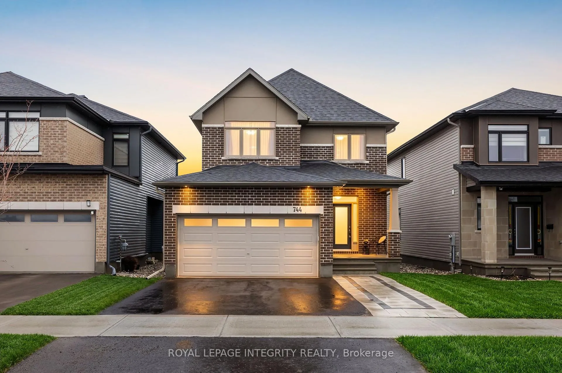 Front of 744 Cope Drive