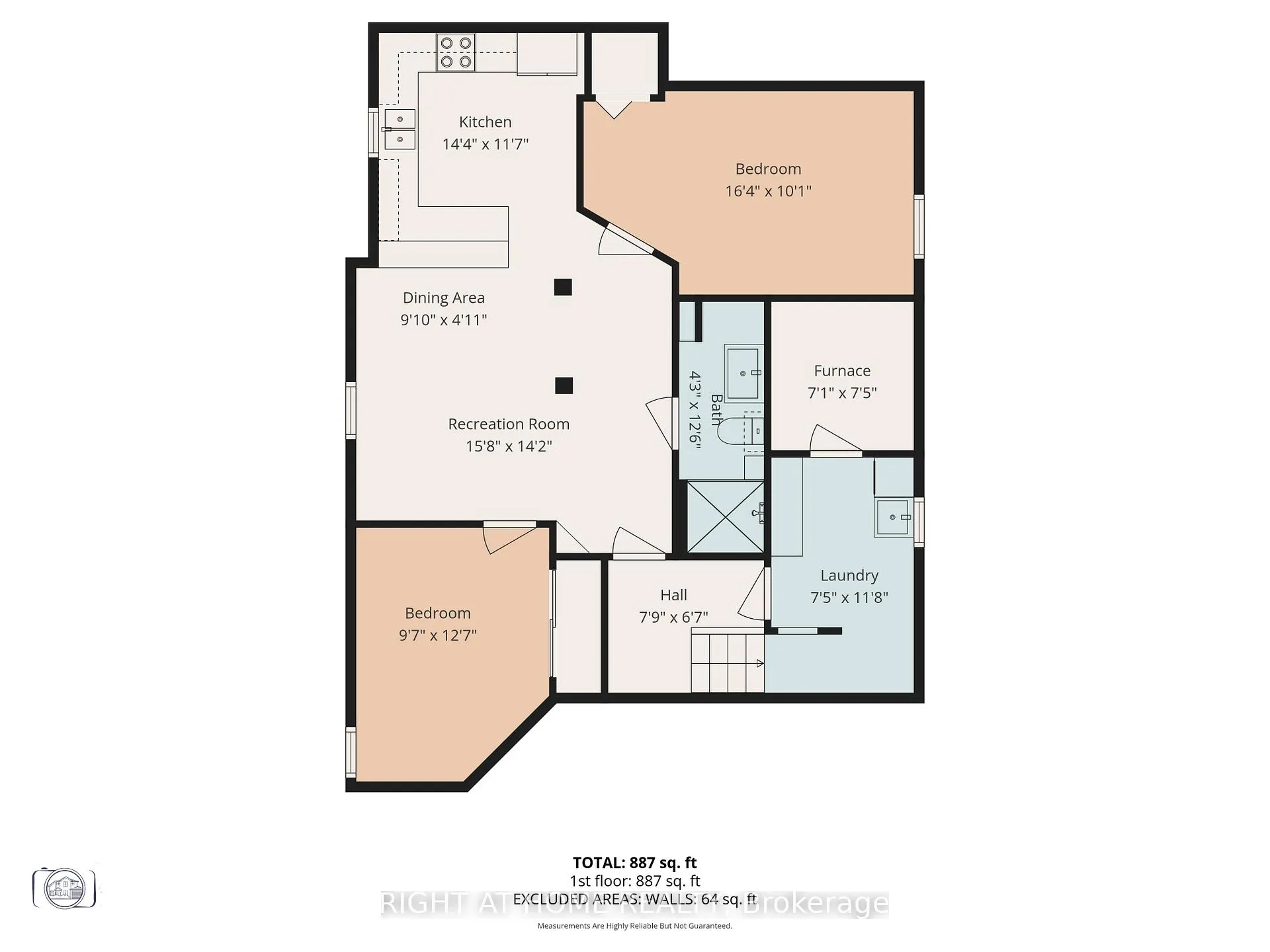 Photo 17 of Unit Basement, 14 Sterritt Drive, Brampton, Fletcher's West — HOMEH