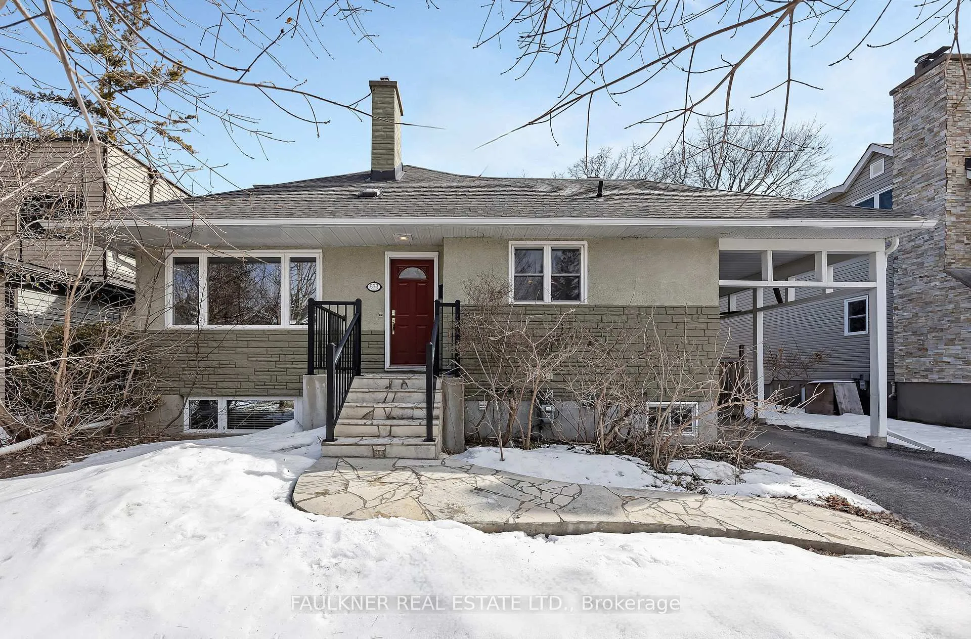 Front of 573 Courtenay Avenue