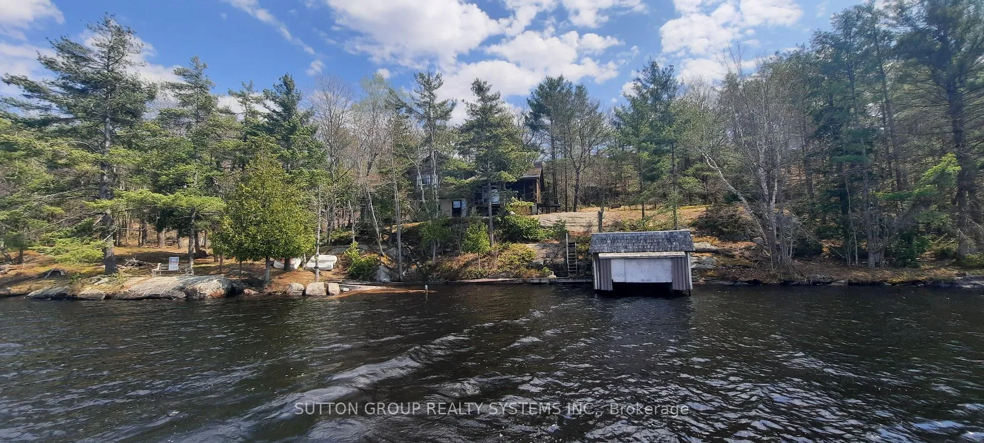 Front of 55 Healey Lake Water