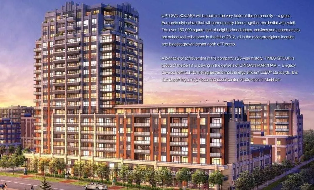 Photo 1 of Unit 1202, 18 Uptown Drive, Markham, Unionville — HOMEH