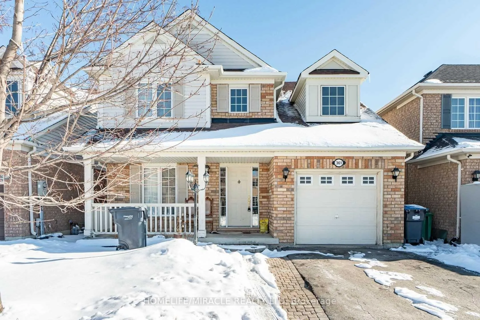 Front of 361 Brisdale Drive NW