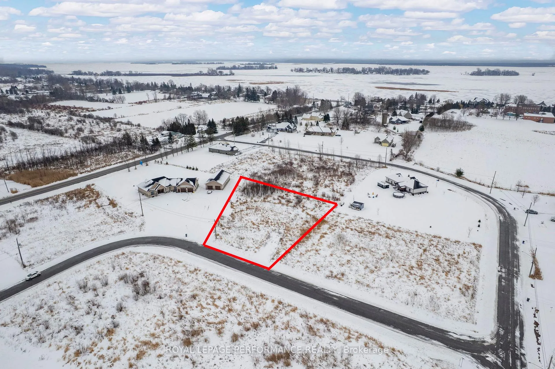 Front of LOT 17 James Crescent