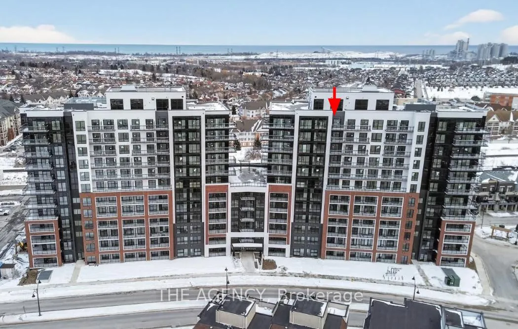Front of Unit 1214, 51 Clarington Boulevard