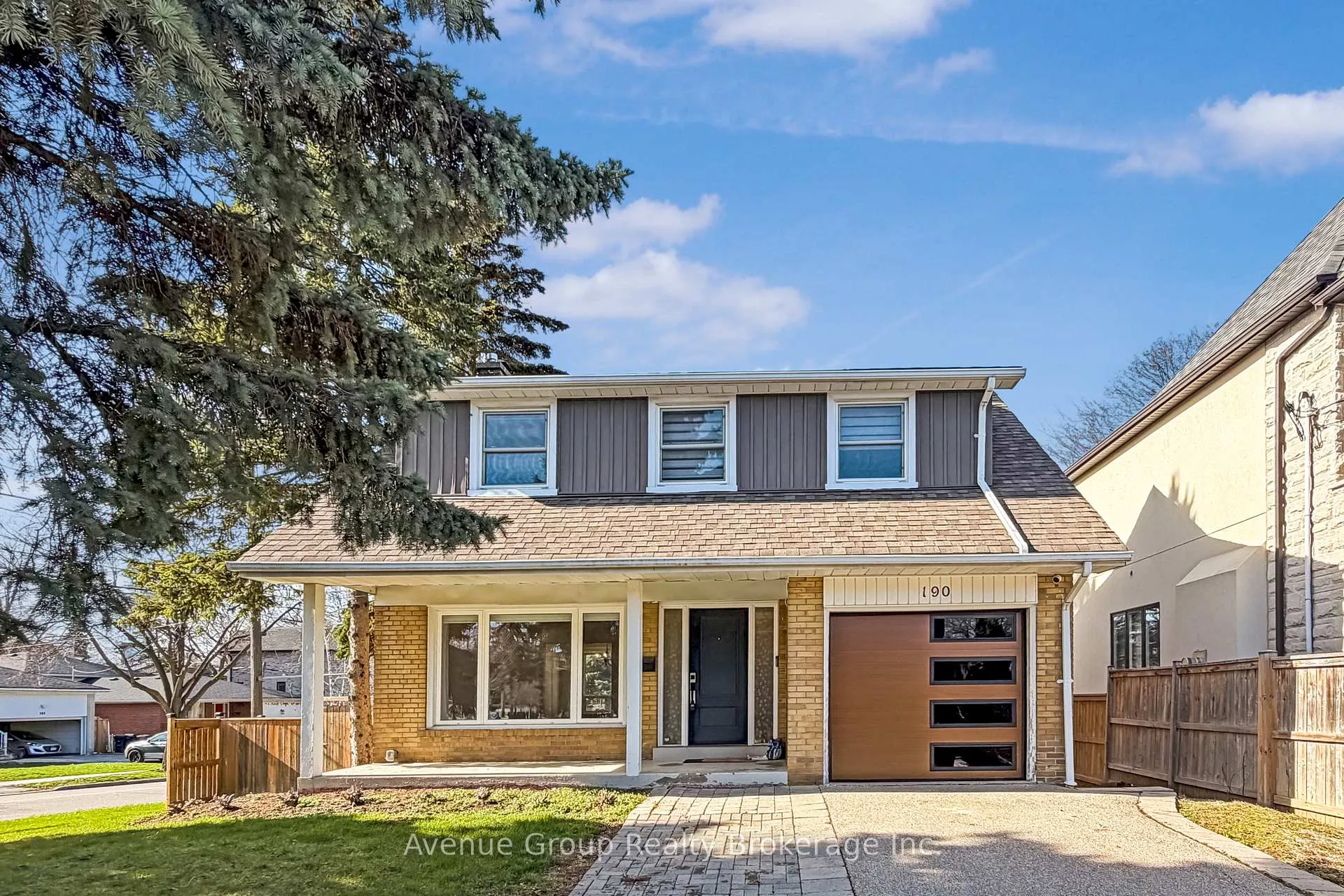 Front of 190 Northwood Drive