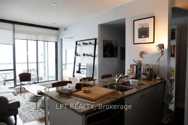 Front of Unit 1706, 438 King Street W