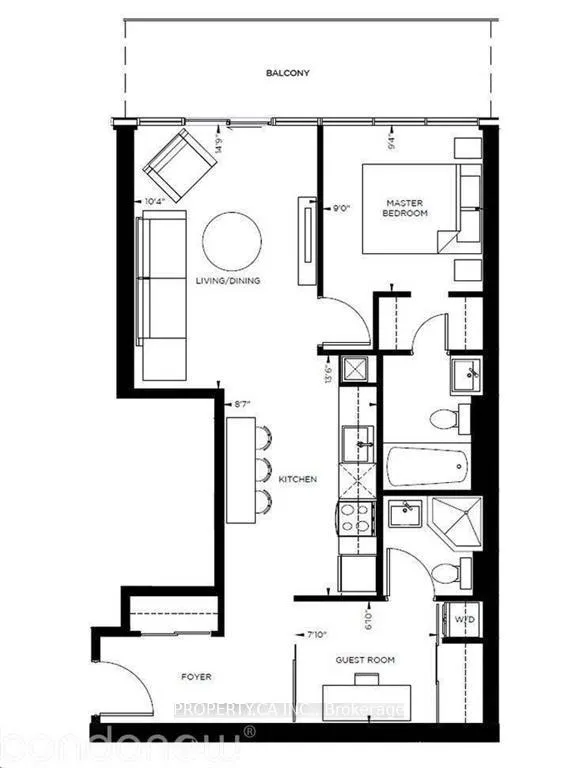 Photo 9 of Unit 2305, 2908 Highway 7, Vaughan, Concord — HOMEH
