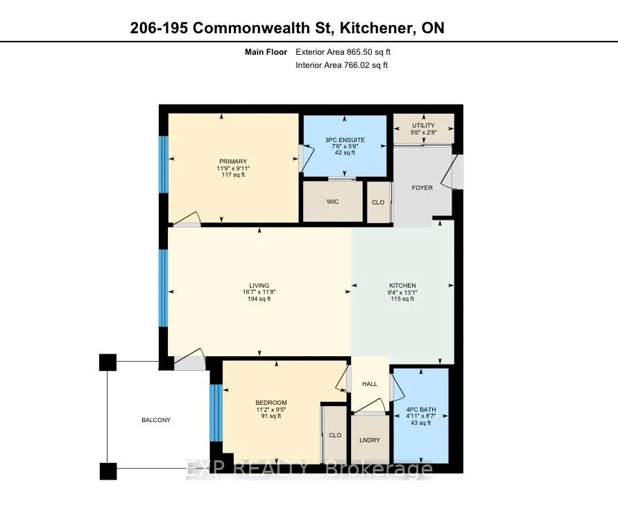 Photo 27 of Unit 206, 195 Commonwealth Street, Kitchener, Larentian West — HOMEH