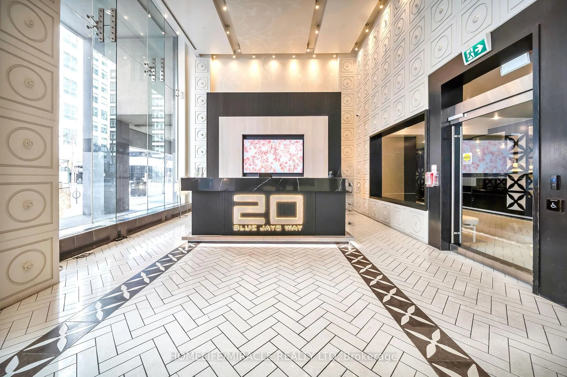Photo 9 of Unit 1615, 20 Blue Jays Way, Toronto, Waterfront Communities — HOMEH