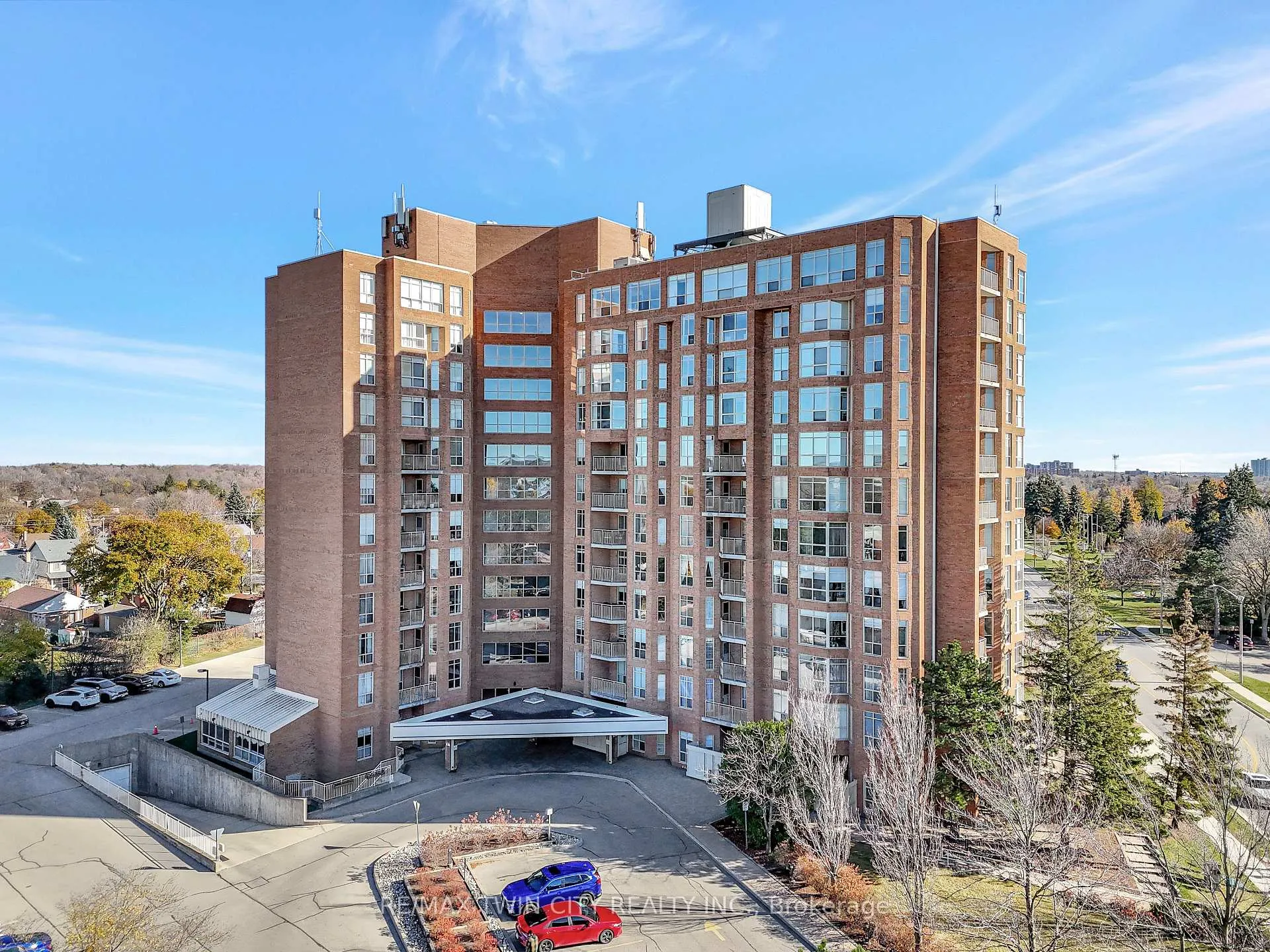 Front of Unit 703, 1414 King Street E