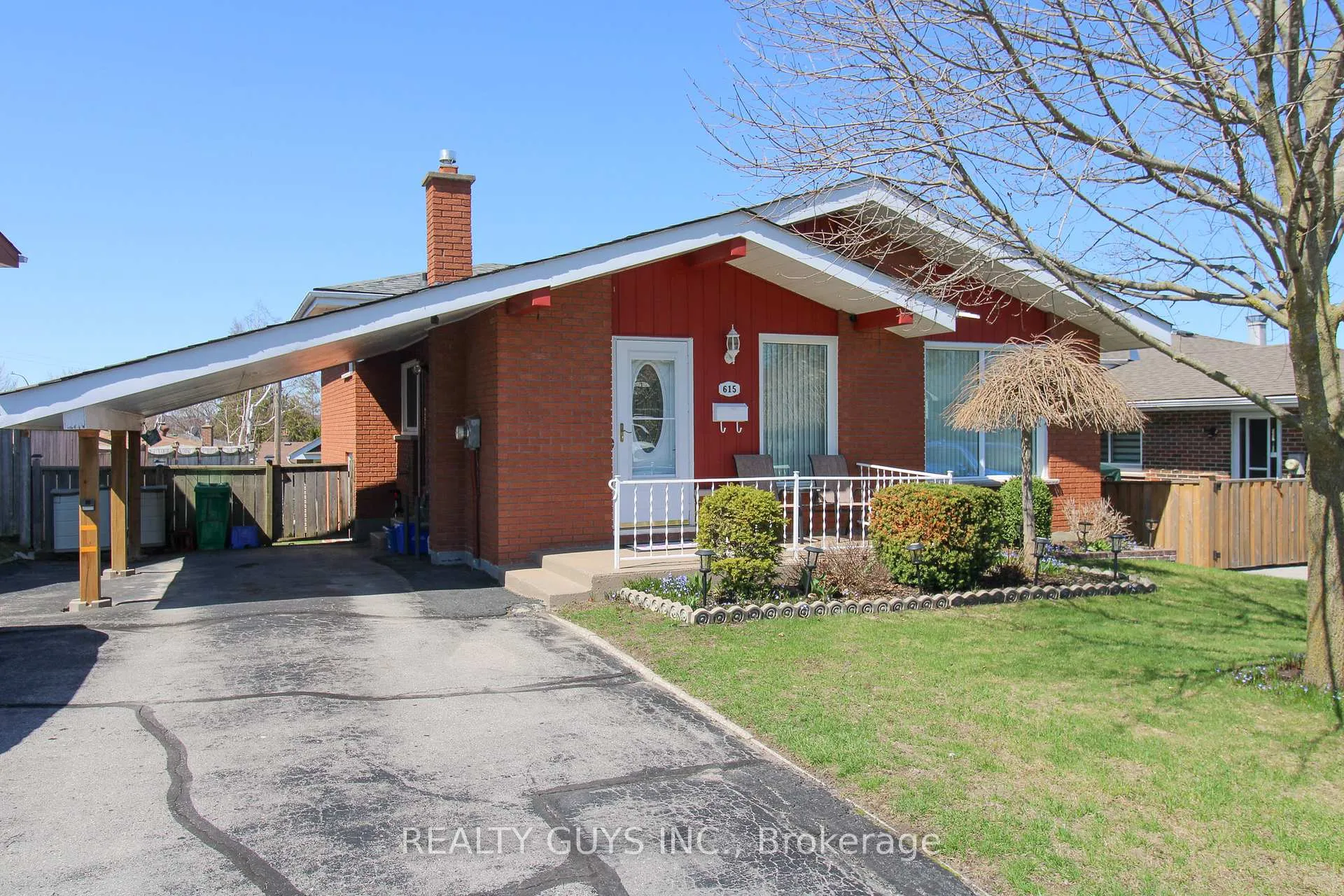 Front of 615 Saugeen Crescent