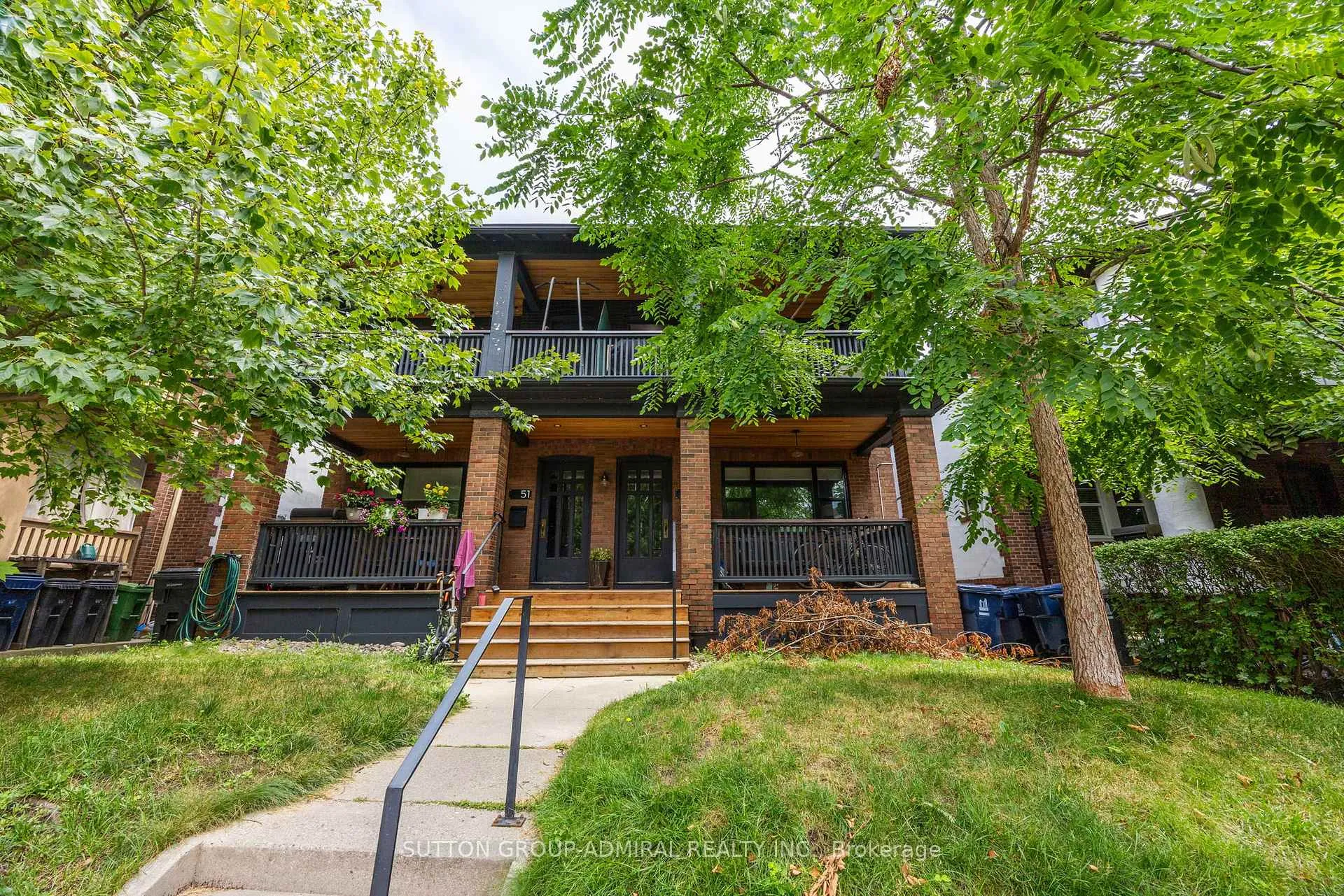 Front of 49 & 51 Wineva Avenue
