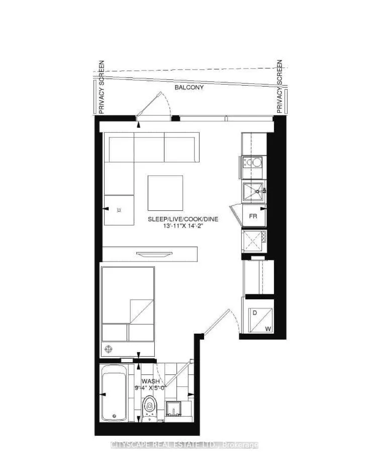 Photo 6 of Unit 1508, 197 Yonge Street S, Toronto, Church-Yonge Corridor — HOMEH