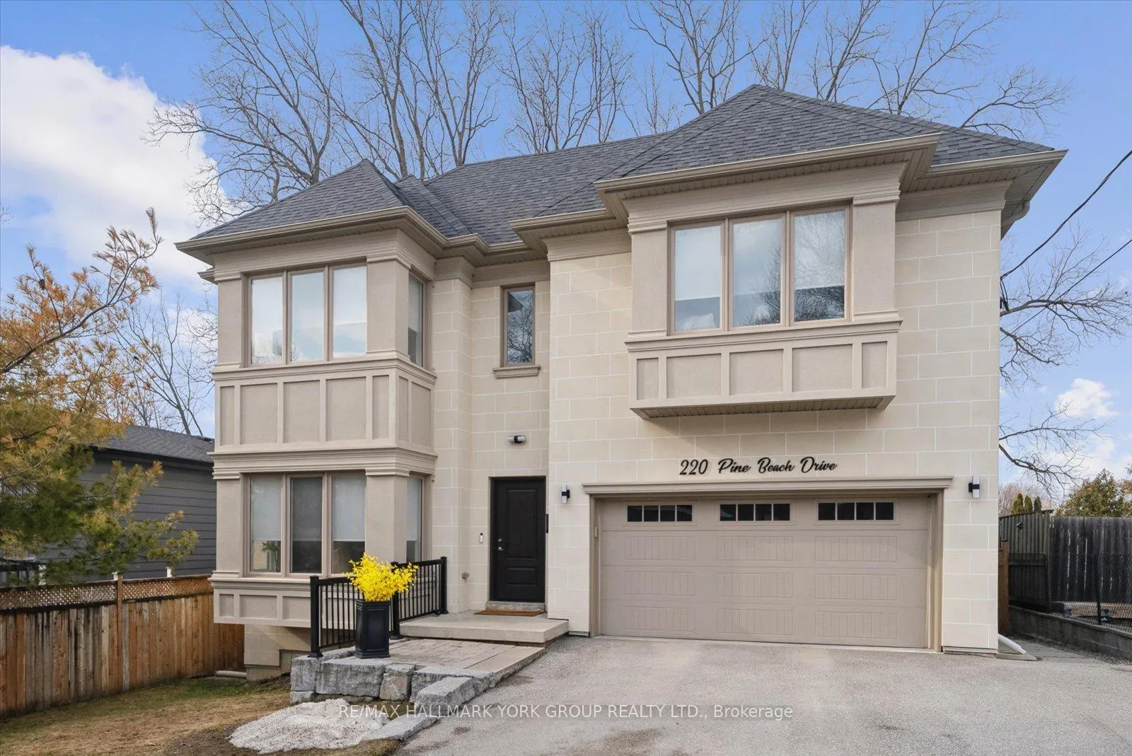 Front of 220 Pine Beach Drive