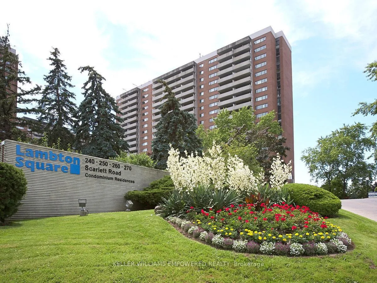 Front of Unit 1309, 240 Scarlett Road