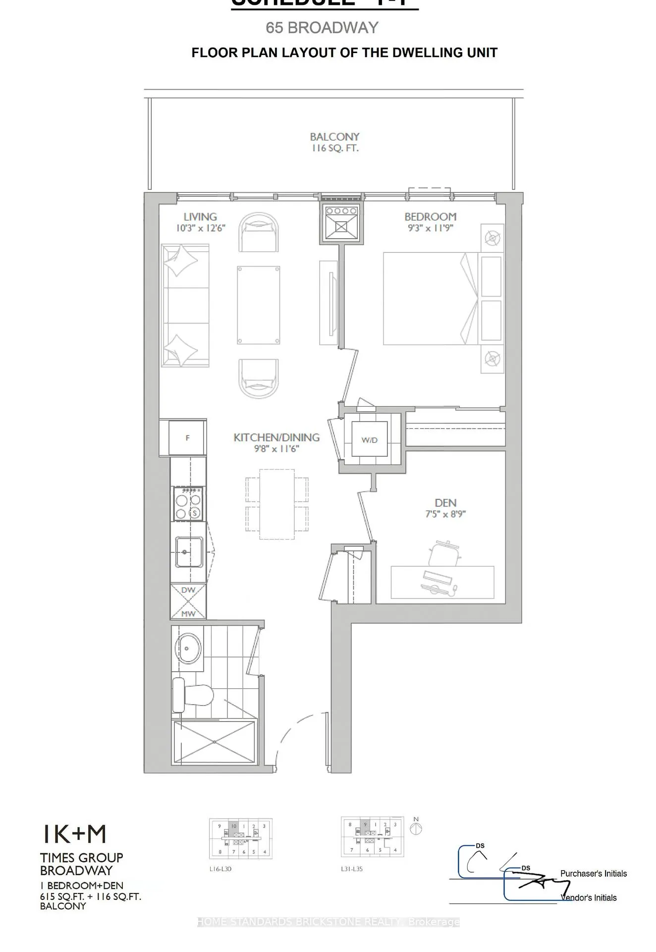Photo 2 of Unit 3509, 65 Broadway Avenue, Toronto, Mount Pleasant West — HOMEH