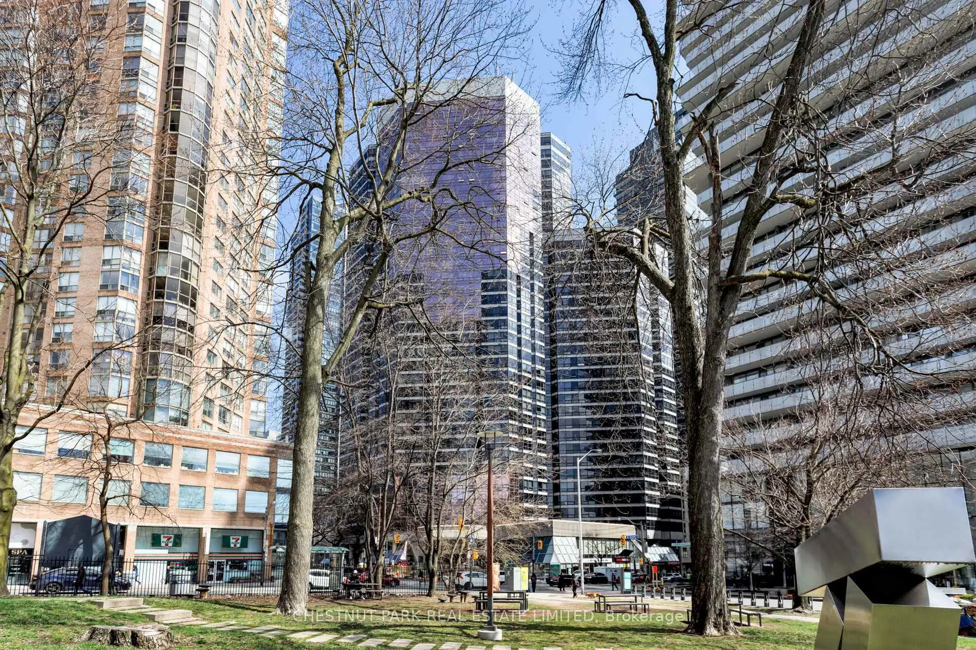 Front of Unit 1408, 1001 Bay Street