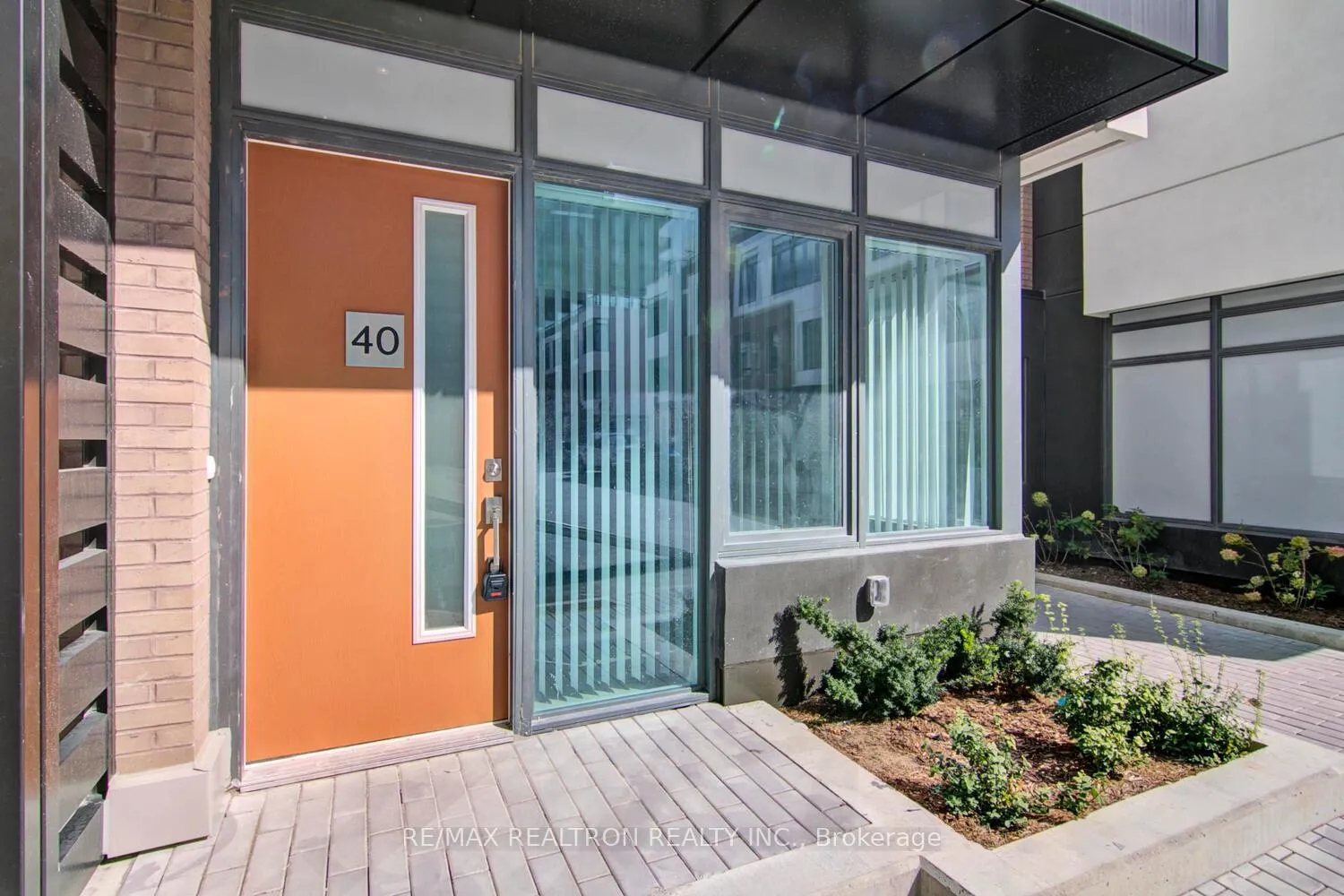 Front of Unit TH40, 1050 Portage Parkway