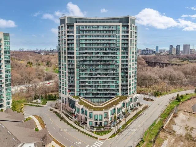 Front of Unit 1107, 160 Vanderhoof Avenue