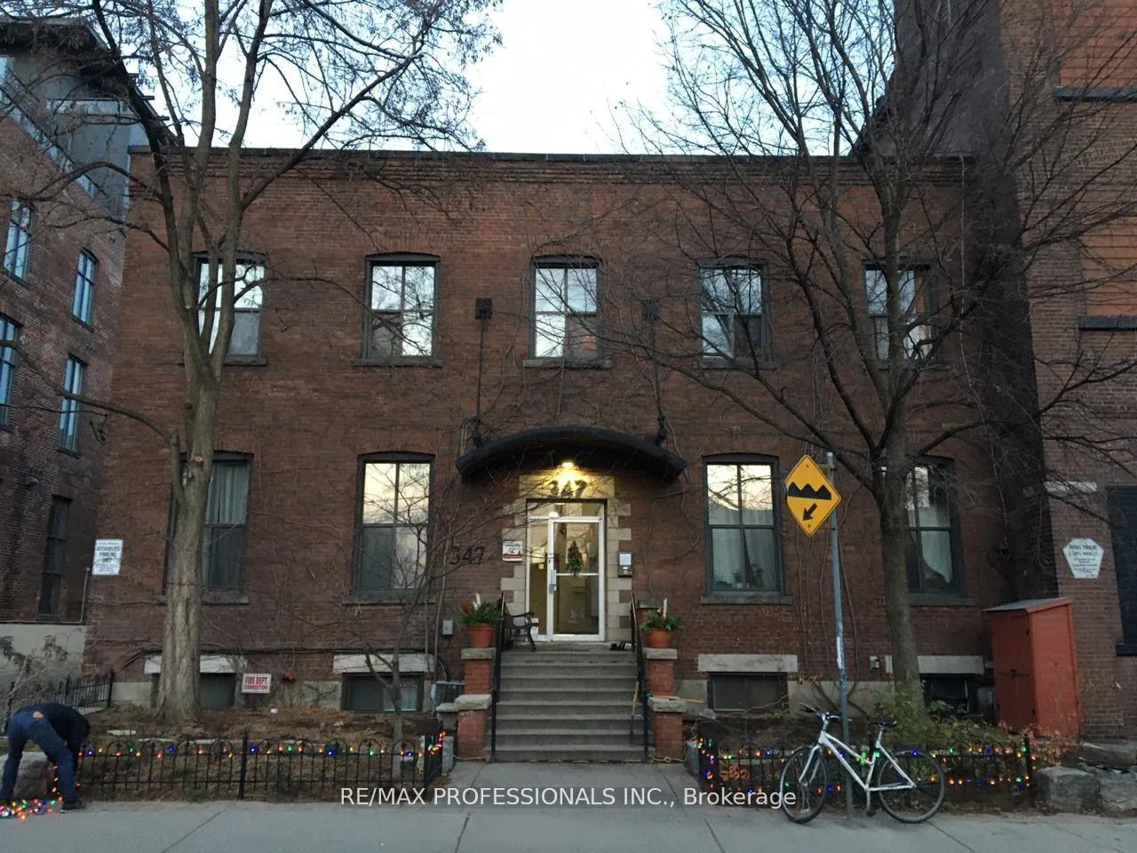 Front of Unit 212, 347 Sorauren Avenue
