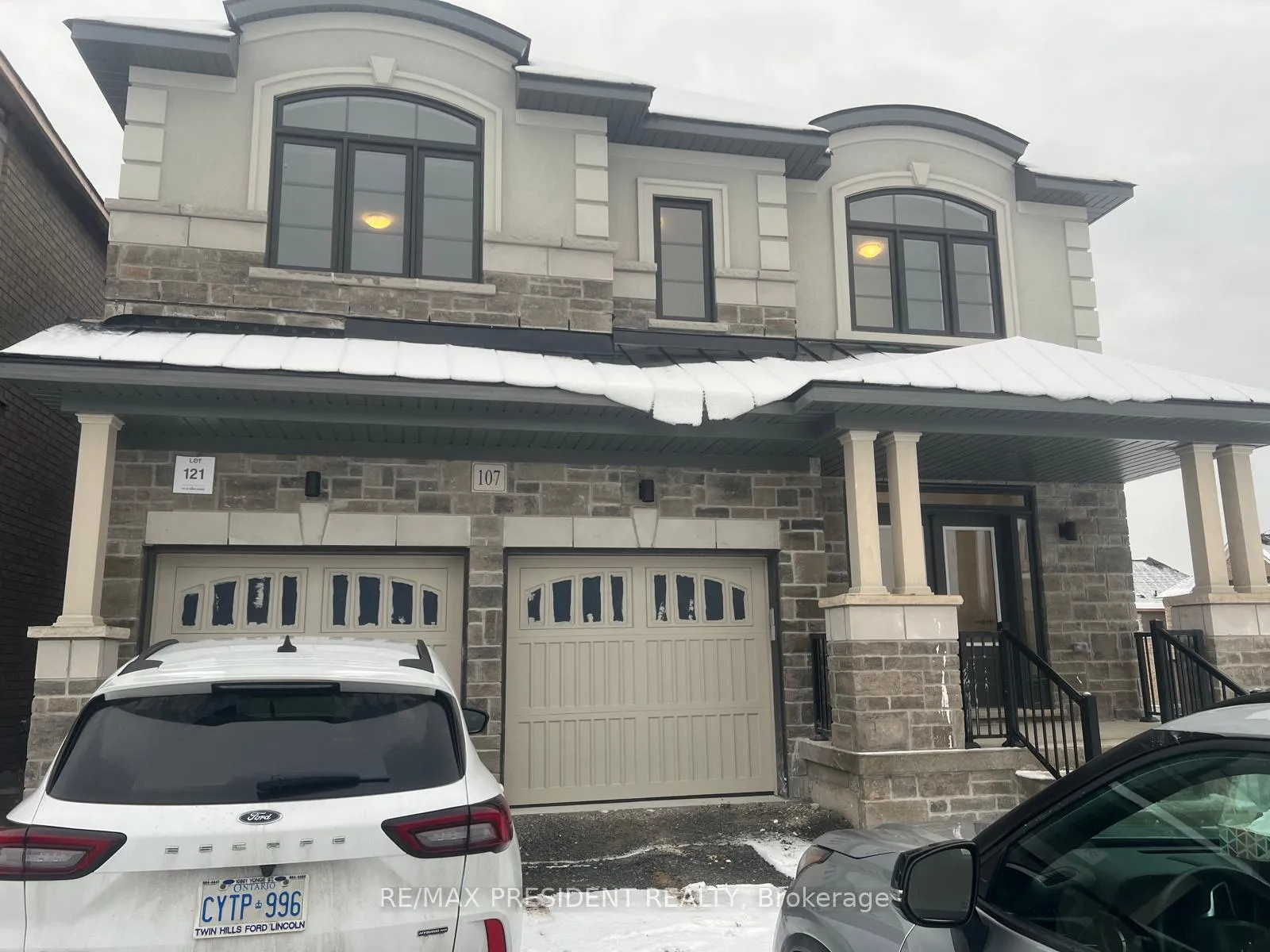 Front of 107 Ed Ewert Avenue