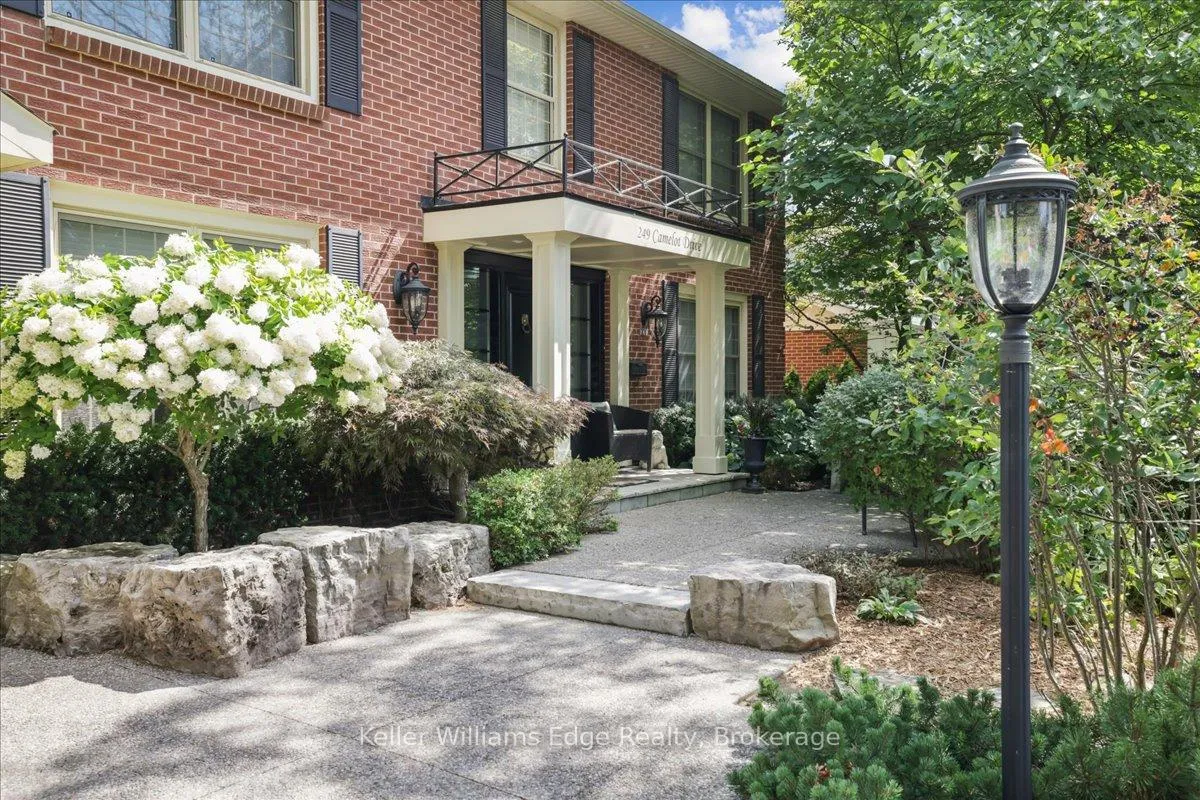 Front of 249 Camelot Drive