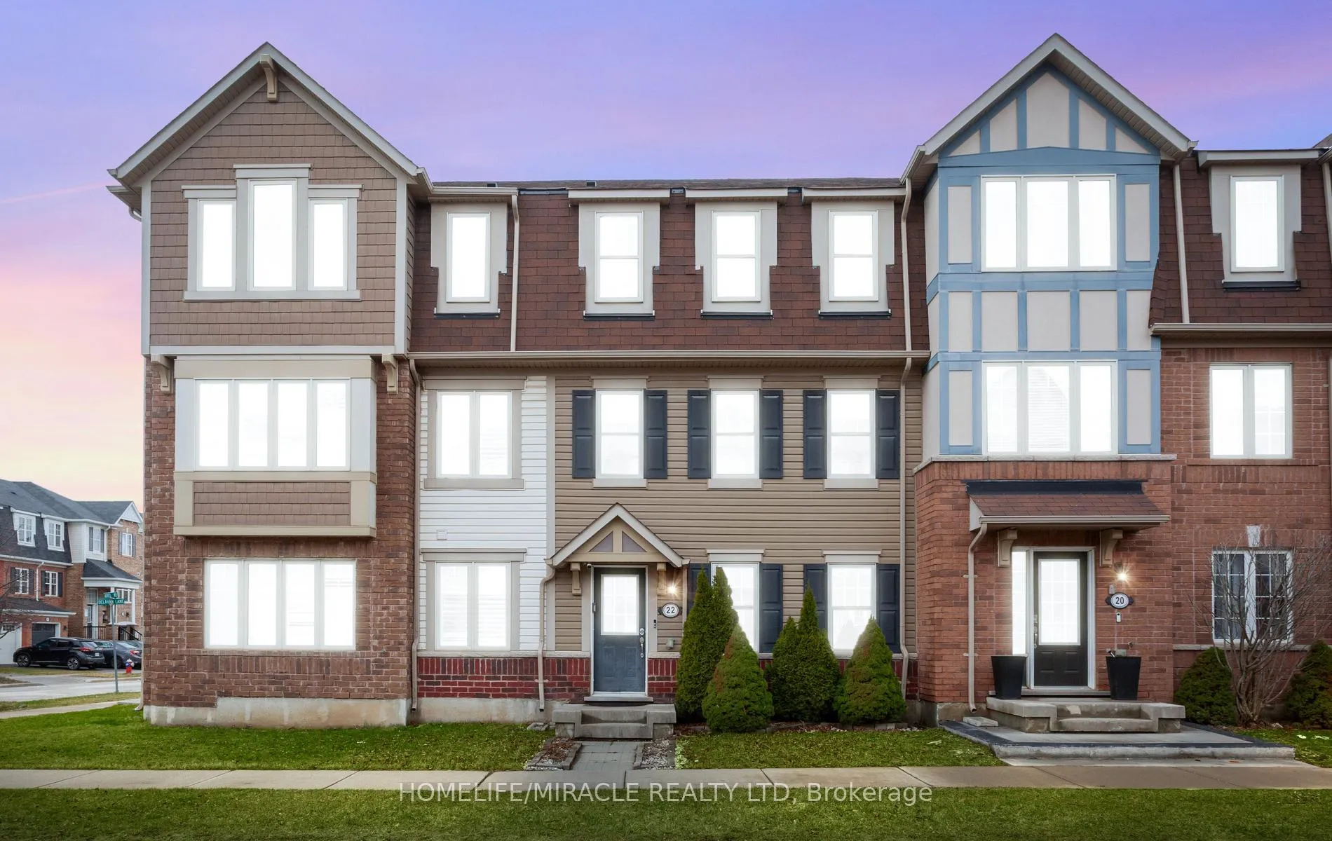 Front of 22 Crossbill Road