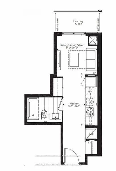 Photo 3 of Unit 2007, 195 Redpath Avenue, Toronto, Mount Pleasant West — HOMEH