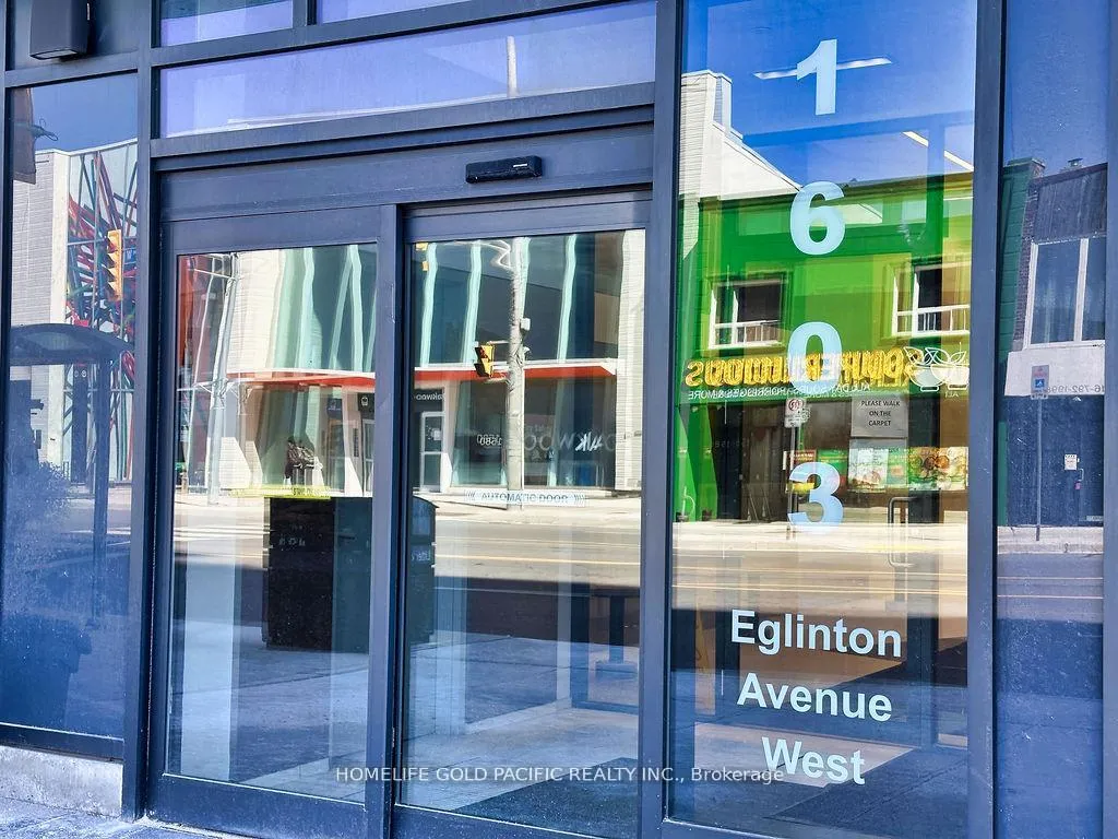 Front of Unit 517, 1603 Eglinton Avenue W