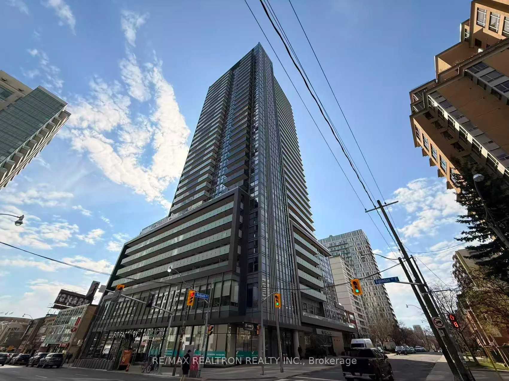 Front of Unit 3212, 125 Redpath Avenue