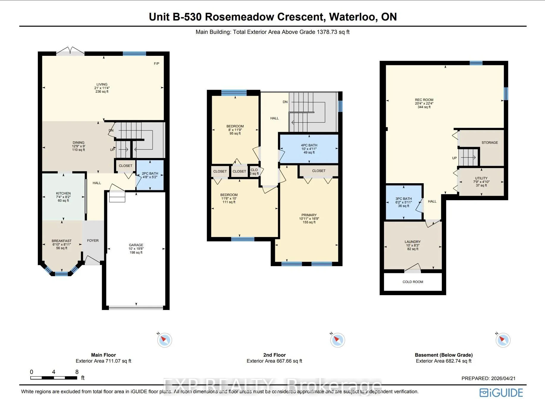 Photo 46 of 530B Rosemeadow Crescent, Waterloo — HOMEH