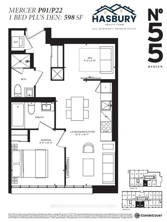 Photo 14 of Unit 601, 55 Mercer Street, Toronto, Waterfront Communities — HOMEH