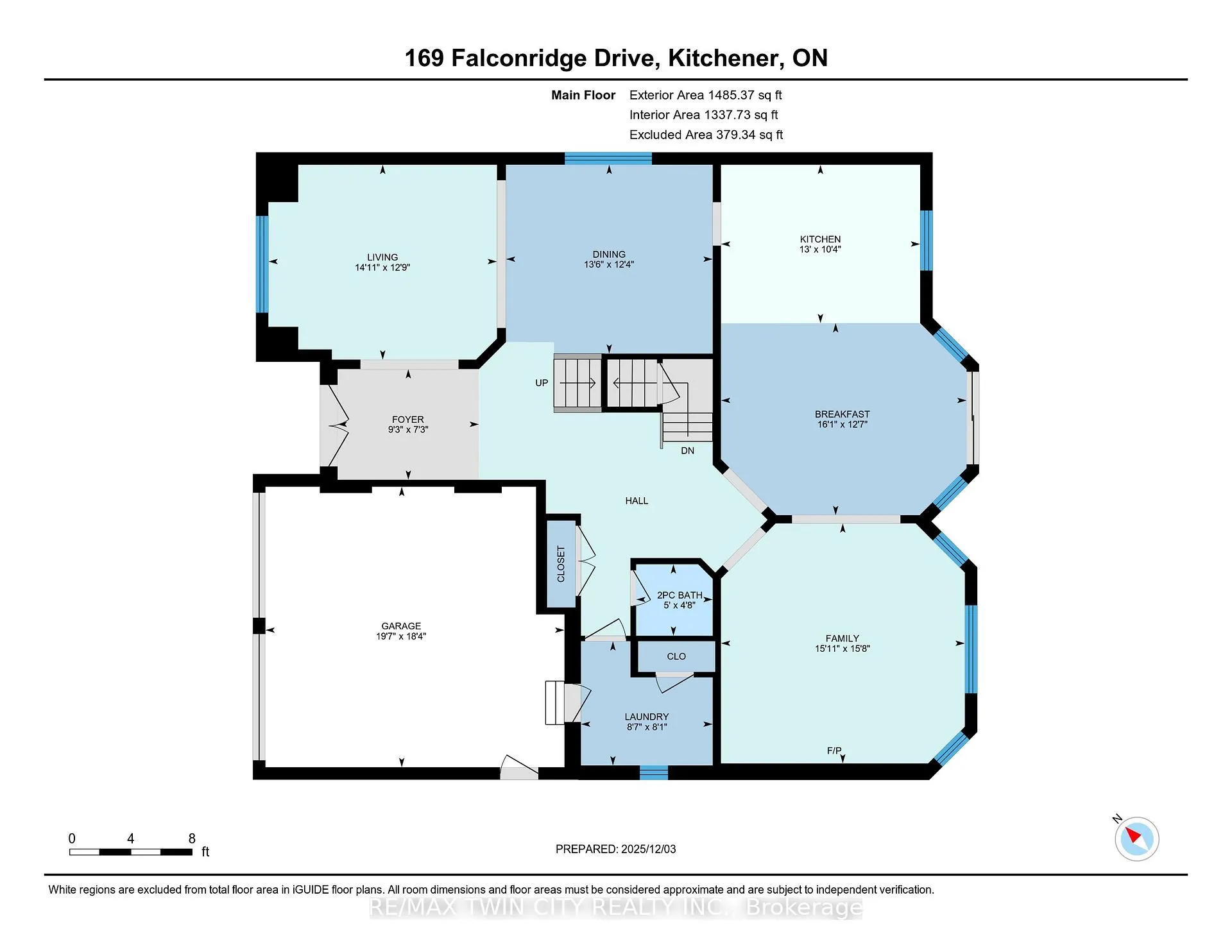Photo 46 of 169 Falconridge Drive, Kitchener — HOMEH